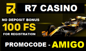 R7 casino - no deposit bonus using promo code AMIGO